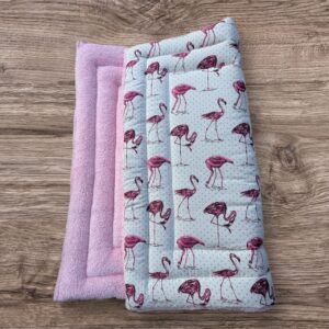 Decke "Flamingo" in Größe M